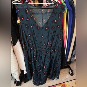 SHEIN leopard print dress